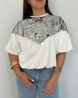 Tensione In - T-shirt con paillettes