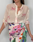 Haveone - Camicia con giaguaro