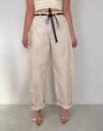 SusyMix - Pantalone con stellina LT beige