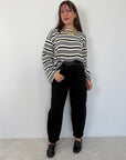 PRE-ORDINE 26/10: SusyMix - Pantalone cuoricino nero