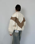 Haveone - Giubbino iinspired panna/camel