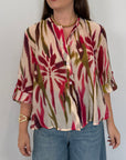 Haveone - Camicia tropical india/olio