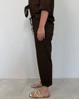 Haveone - Pantalone leggero moro