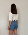 SusyMix - Short in denim stellina