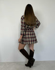 Haveone - Gonna flanella check bordeaux