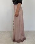 Haveone - Gonna lingerie rosa antico