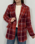 Haveone - Giacca cappotto multicolor