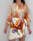 Haveone - Gonna pareo orchidea arancio