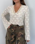 Haveone - Maglia in pizzo