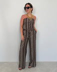 Haveone - Pantalone etnico moro