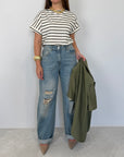 Haveone - Jeans Stella con strappi