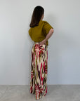 Haveone - Pantalone tropical india/olio