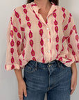 Tensione - Camicia stampa geometrica