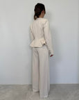 Tensione In - Pantalone gamba dritta punto milano