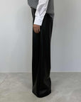 Tensione In - Pantalone iconico similpelle nero
