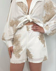 SusyMix - Short con ricami