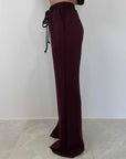 Civico23 - Pantalone comfy bordeaux