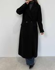 Tensione In - Cappotto lungo nero
