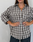 Haveone - Camicia micro check moro