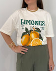 Haveone - T-shirt con limoni