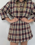 Haveone - Gonna flanella check bordeaux