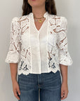 Tensione In - Camicia in sangallo Lindos