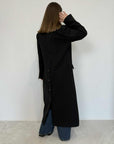 Tensione In - Cappotto lungo nero