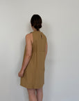 SusyMix - Abito a trapezio con tasche sabbia