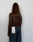 Haveone - Maglia in pizzo moro