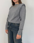 Haveone - Maglioncino con spalline grigio