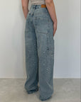 SusyMix - Jeans worker con strass