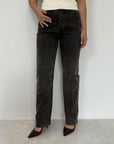 Civico23 - Jeans full strass moro