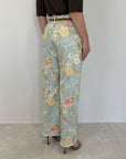 Tensione In - Pantalone sigaretta fantasia romance