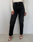 Haveone - Jeans Louis denim nero