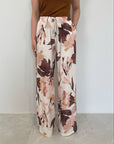 Haveone - Pantalone palazzo floreale