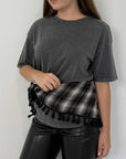 Haveone - T-shirt con bandana check
