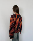 Tensione In - Maglia manica trapezio lycra sfumata