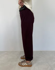 SusyMix - Pantalone punto Milano stellina vino