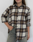 Civico23 - Camicia flanella azzurra