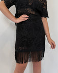 Haveone - Gonna in pizzo con frange