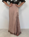Haveone - Gonna lingerie rosa antico