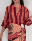 Haveone - Camicia righe larghe india