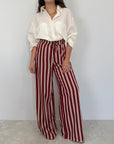 Haveone - Pantalone gessato india