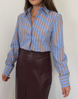SusyMix - Camicia bacchette celeste