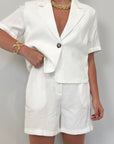 Haveone- Short Iris bianco