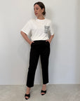 Tensione In - Pantalone sigaretta nero
