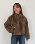 SusyMix - Ecopelliccia morbida beige