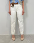 Haveone - Jeans mandy bianco