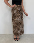 Tensione In - Gonna pareo animalier