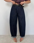 SusyMix - Pantalone in denim stellina